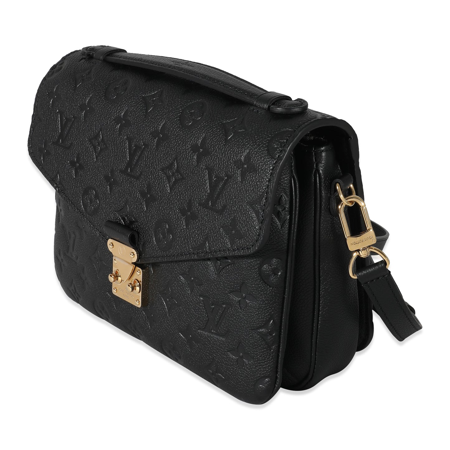 Louis Vuitton  Black Empreinte Pochette Metis