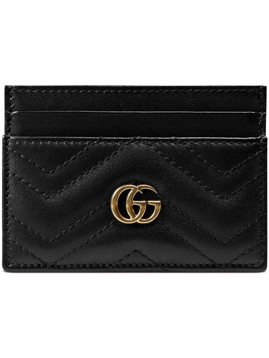 Gucci - Marmont cardholder - women - Leather - One Size - Black