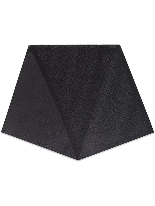 Gucci - GG jacquard lamé stole - women - Silk/Polyamide - One Size - Black