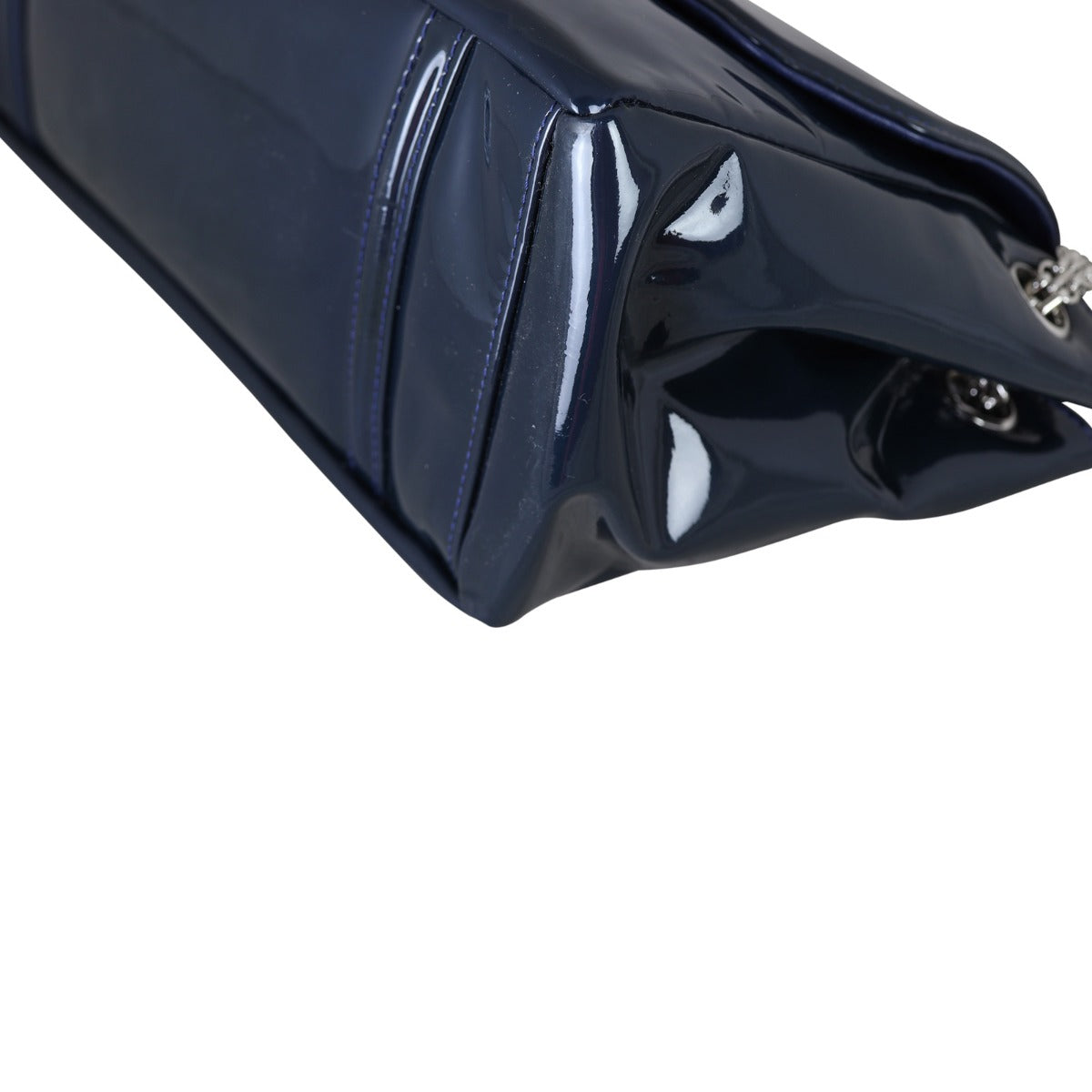 Chanel Mademoiselle Lock Patent Leather Clutch bag