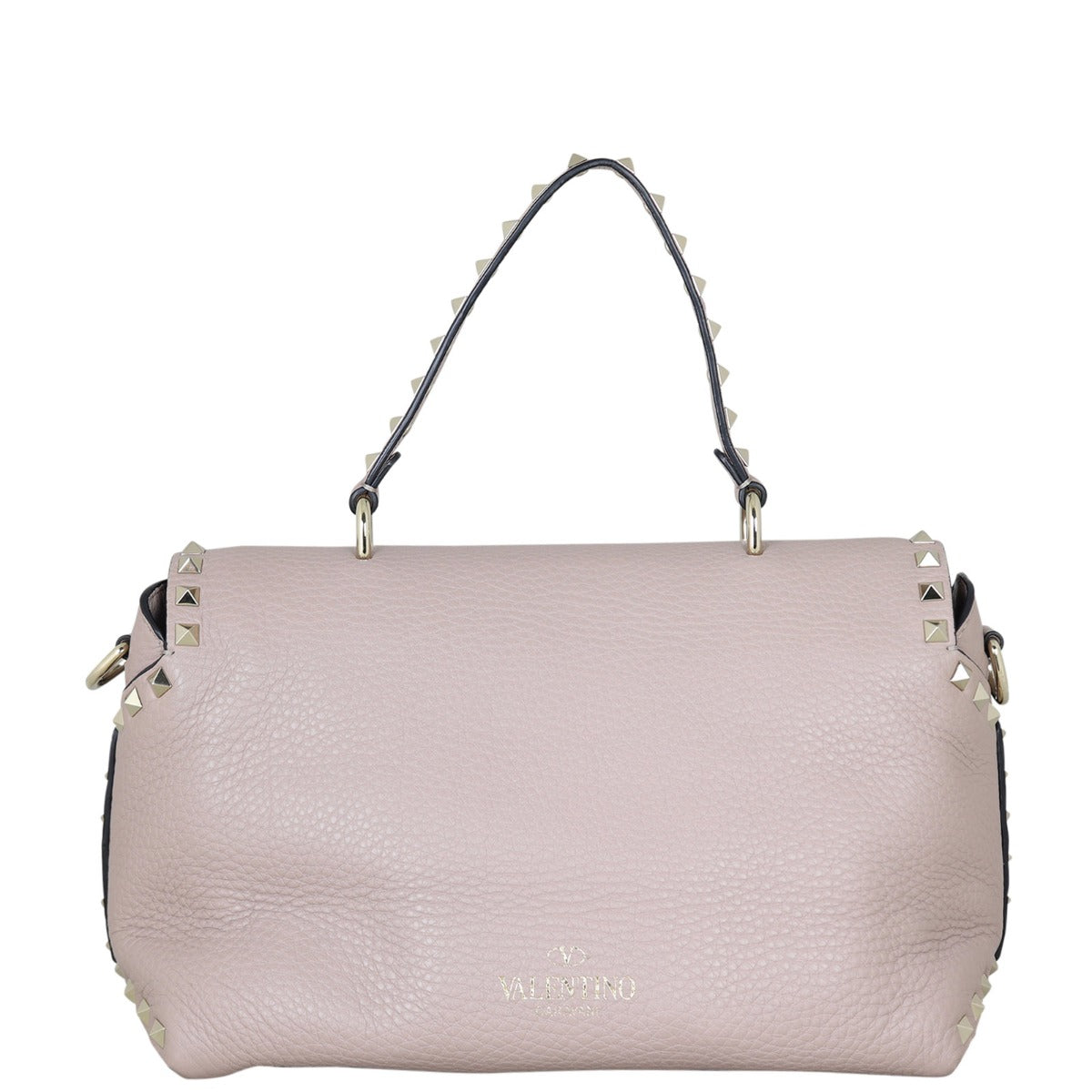 Valentino Rockstud Top Handle Bag