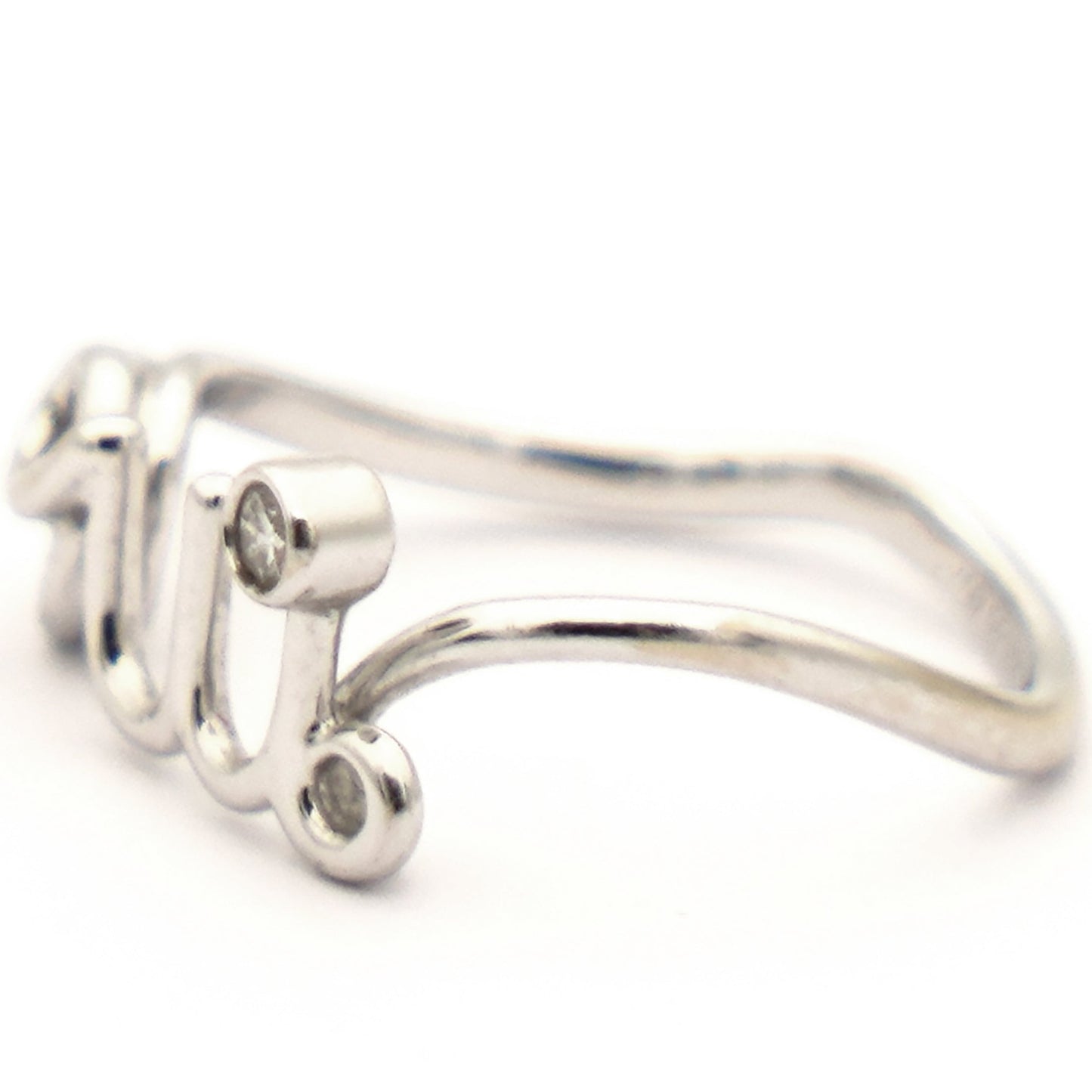 Dior Oui Ring 18K White Gold and Diamond 50