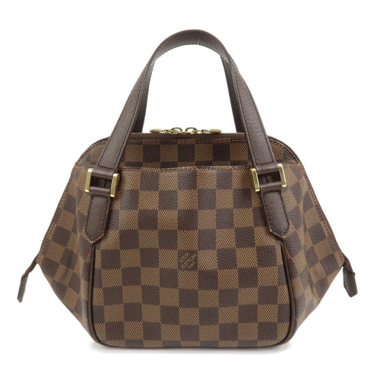 Louis Vuitton Damier Canvas Belem PM Hand Bag Brown N51173