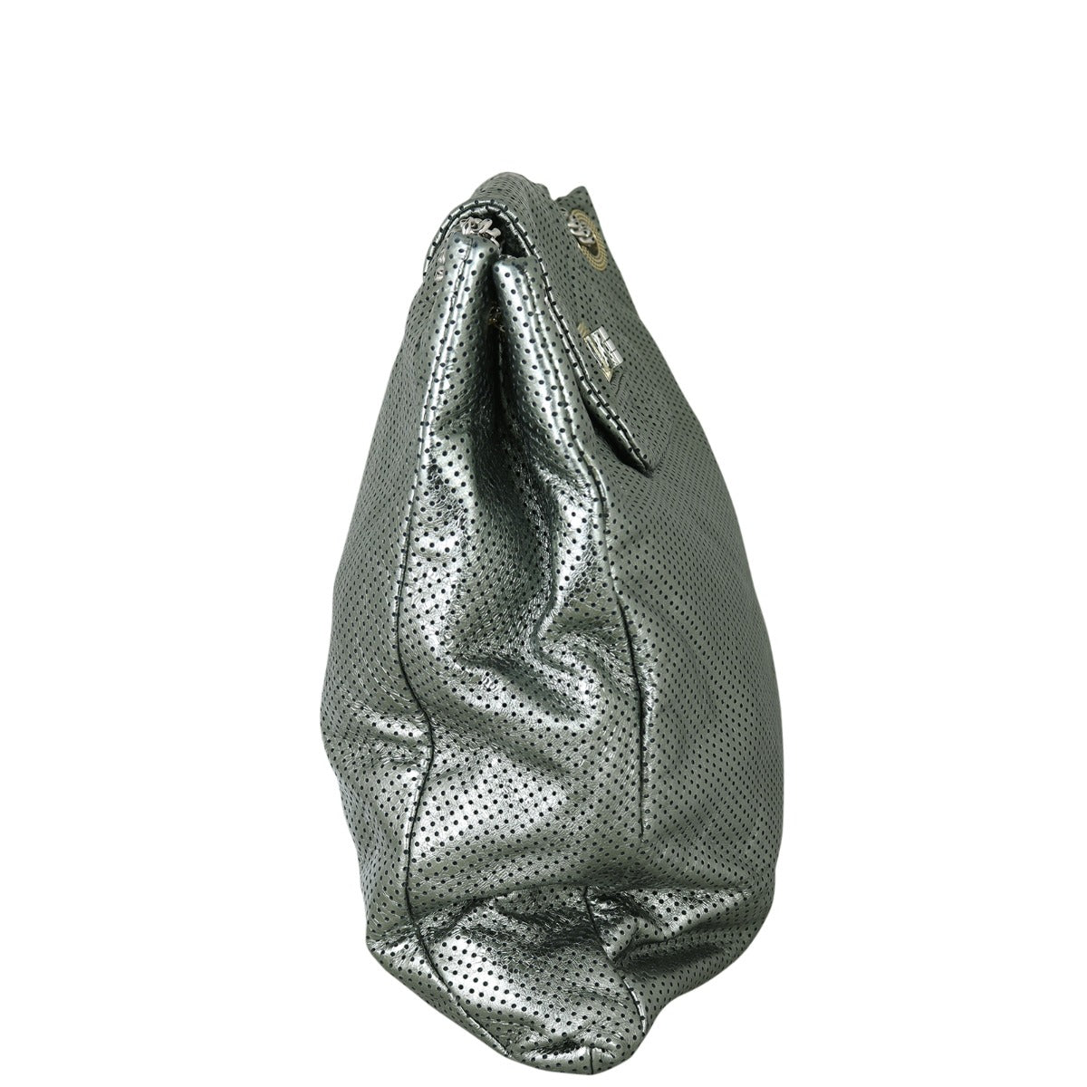 Chanel Perforated Drill Tote | Green
