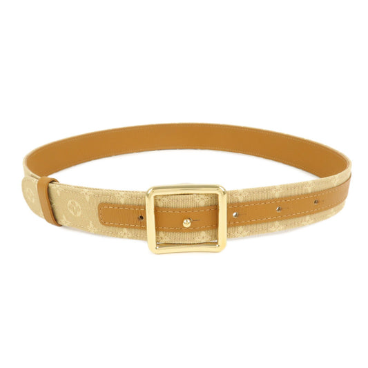 Louis Vuitton Monogram Mini Canvas Ceinture 75/30 Belt Beige M6817