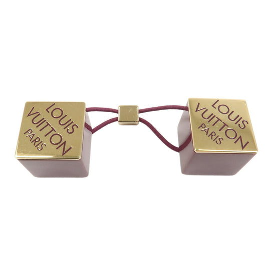 Louis Vuitton Hair Cube Plastic Hair Accessory Purple