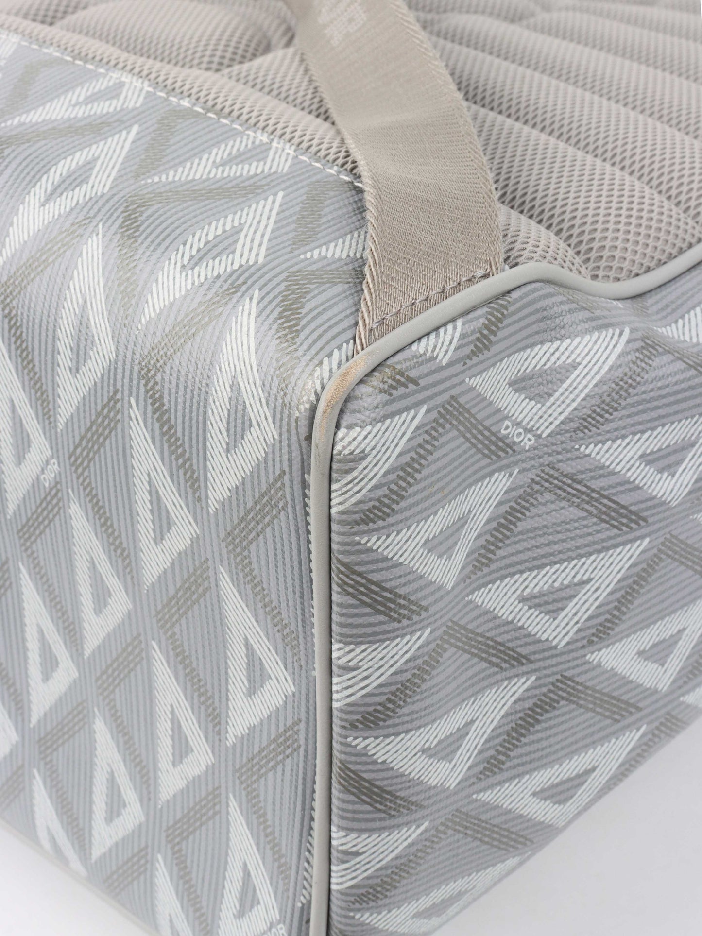 Dior Silver 'Hit The Road' Backpack.