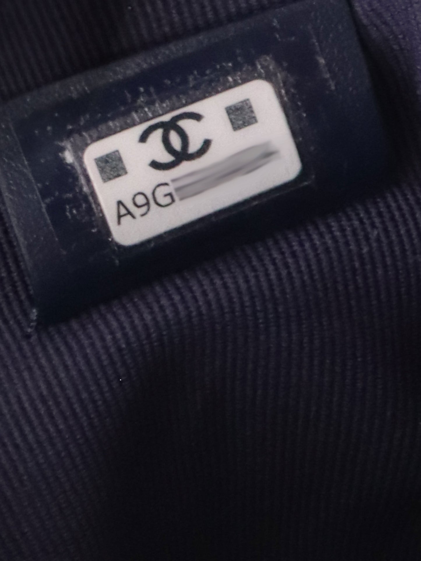 Chanel Nano 31 Navy Quilted Lambskin Bag LGHW.