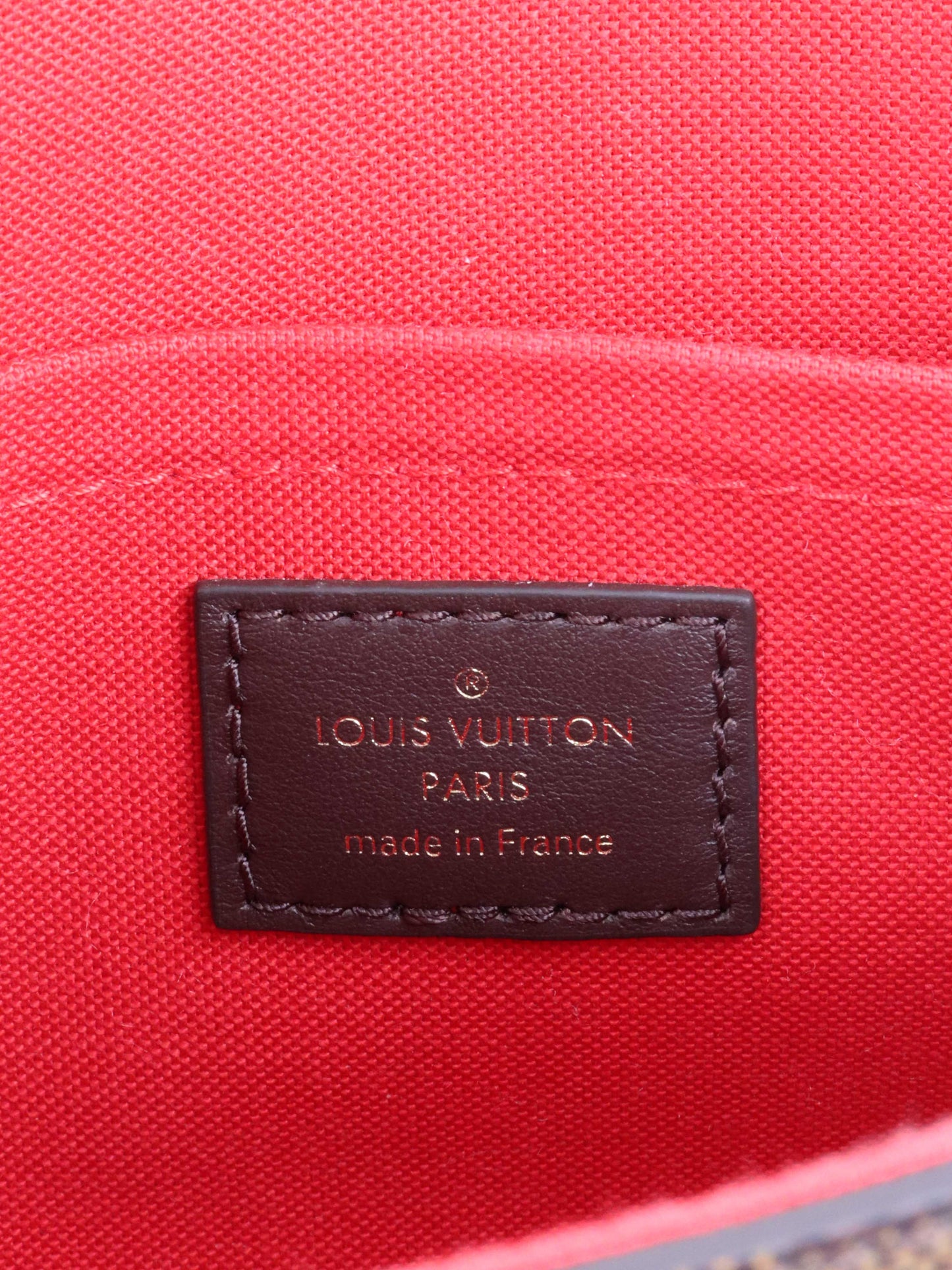 Louis Vuitton Damier Ebene Mini Cluny.