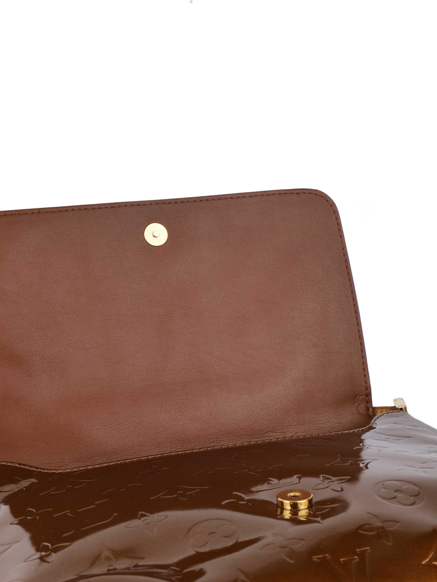 Louis Vuitton Bronze Vernis Patent M tte Salsa Bag.