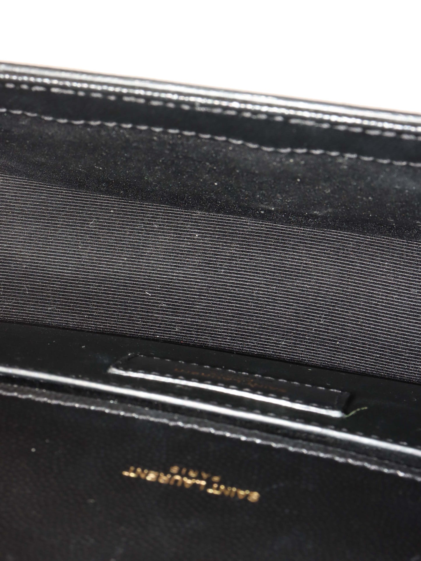 Saint Laurent Black Small Kate Tassel Shoulder Bag.