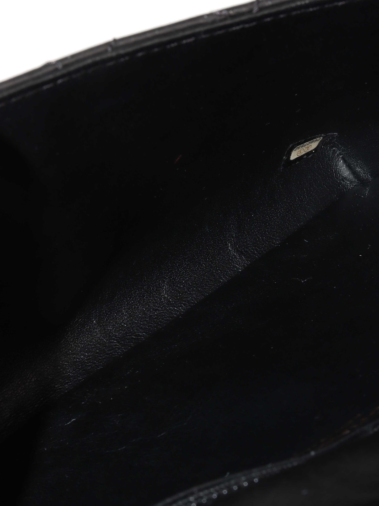Chanel Black 2.55 Pouch.