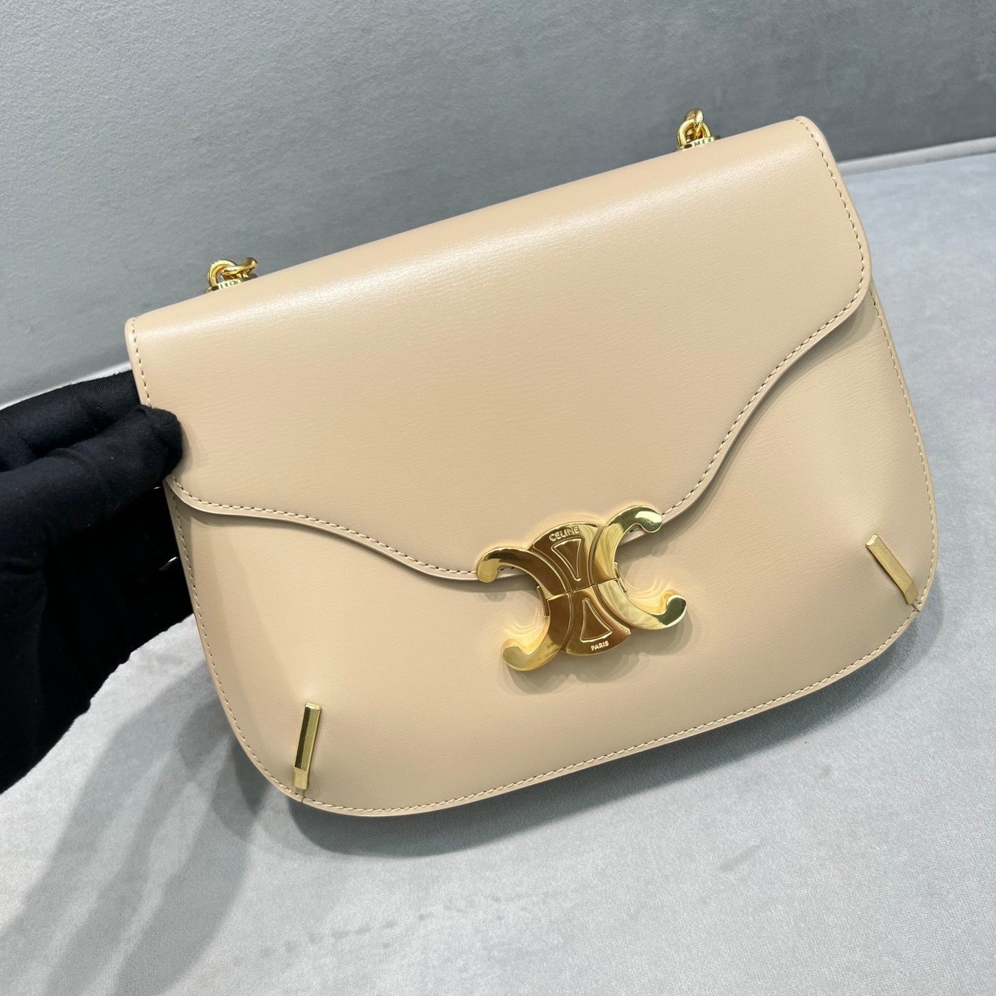 Top Quality Chain BesaTop Quality Triomphe Beige For Women 10in/24.5cm 