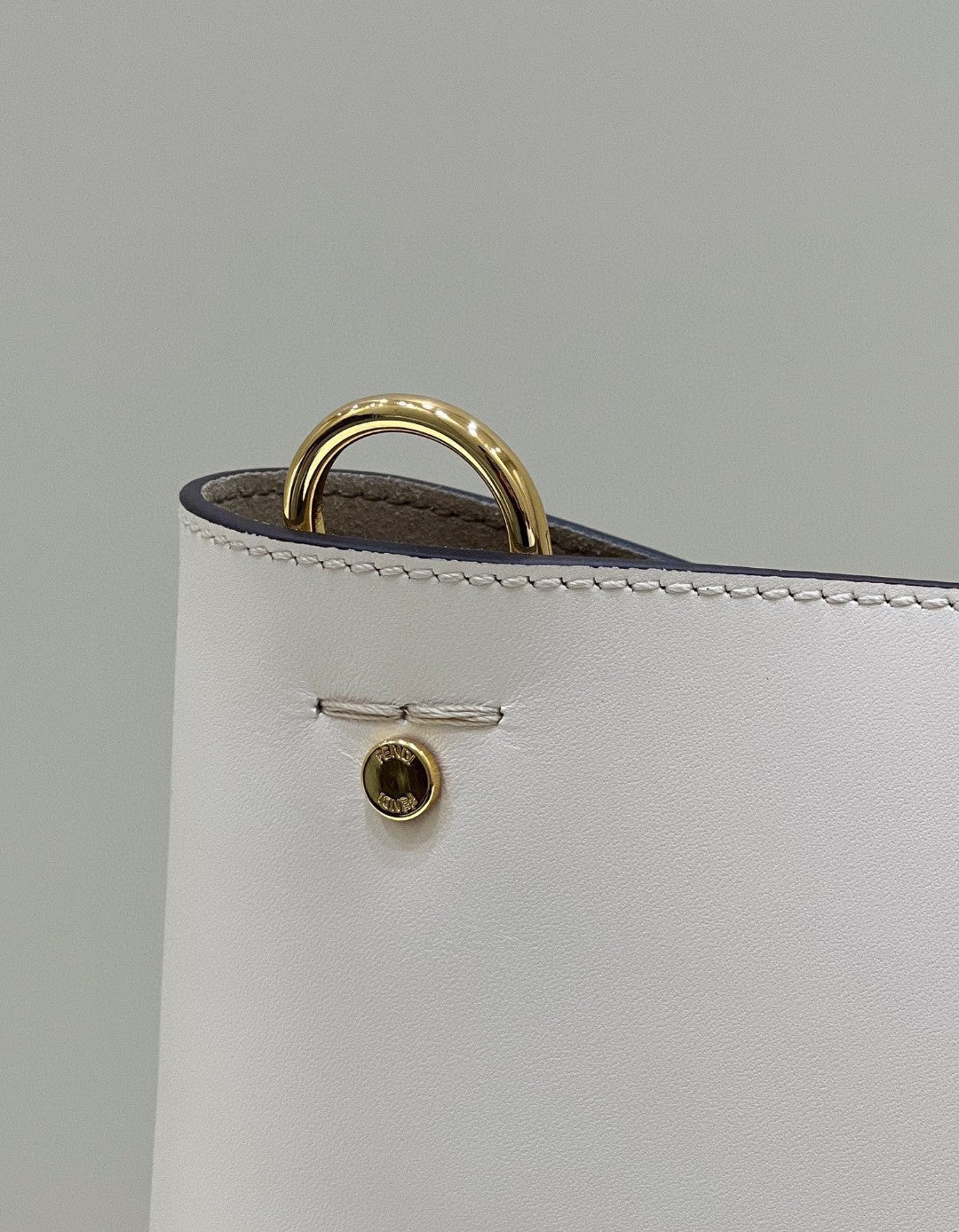 FI Way MeTop Qualityum White Bag For Woman 29.5cm/11.5in