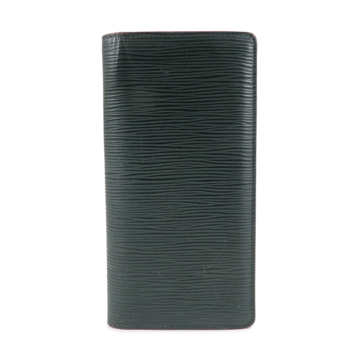 Louis Vuitton Epi Leather Long Wallet Dark Green  d