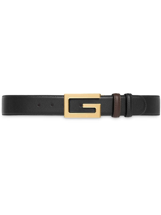 Gucci - reversible belt with G buckle - men - Leather - 90, 115, 110, 95, 100, 105 - Black
