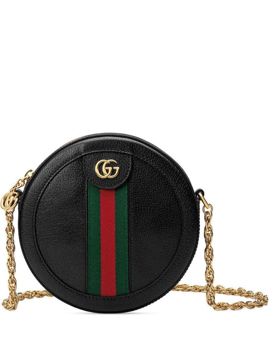 Gucci - Ophidia mini shoulder bag - women - Leather/Microfibre - One Size - Black