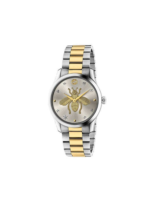 Gucci - G-Timeless 38mm watch - unisex - metal/Titanium - One Size - SILVER