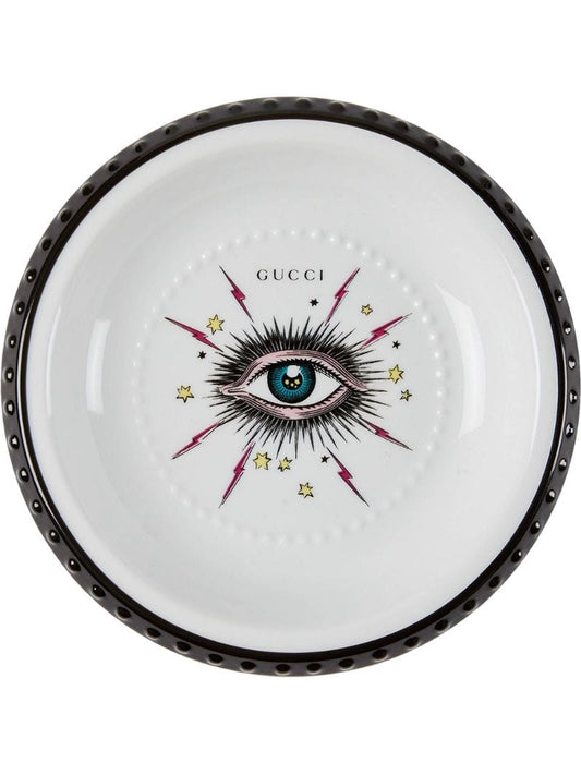 Gucci - Star Eye trinket tray - unisex - Porcelain - One Size - White