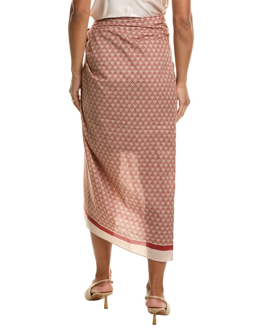 Brunello Cucinelli Wrap Overlay Skirt