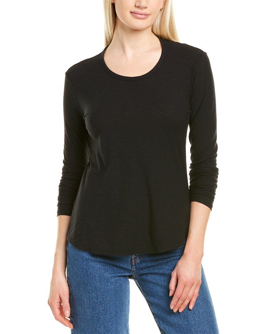 James Perse Womens  Crew Shirt, 4