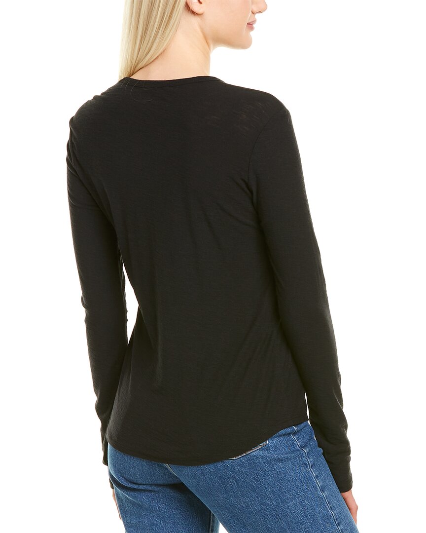James Perse Womens  Crew Shirt, 4