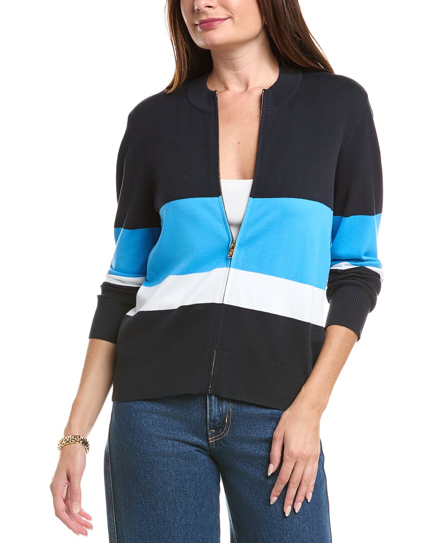 St. John Color Stripe Knit Jacket