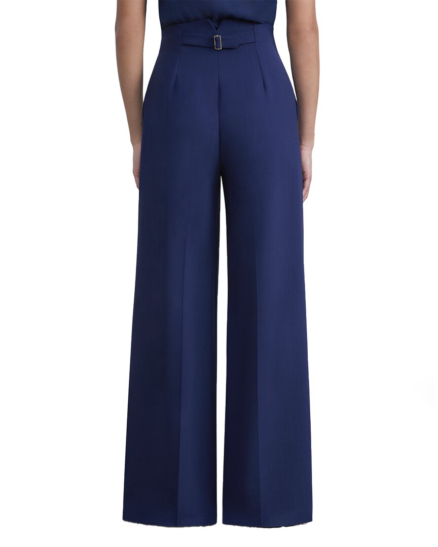 Lafayette 148 New York Thames Wool-Blend Wide Leg Pant