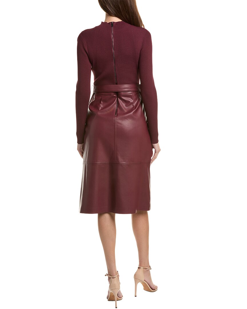 Ted Baker Mock Neck Midi Dress