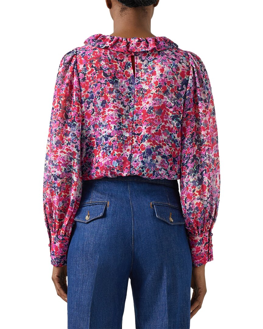 Lk Bennett Erin Woven Top
