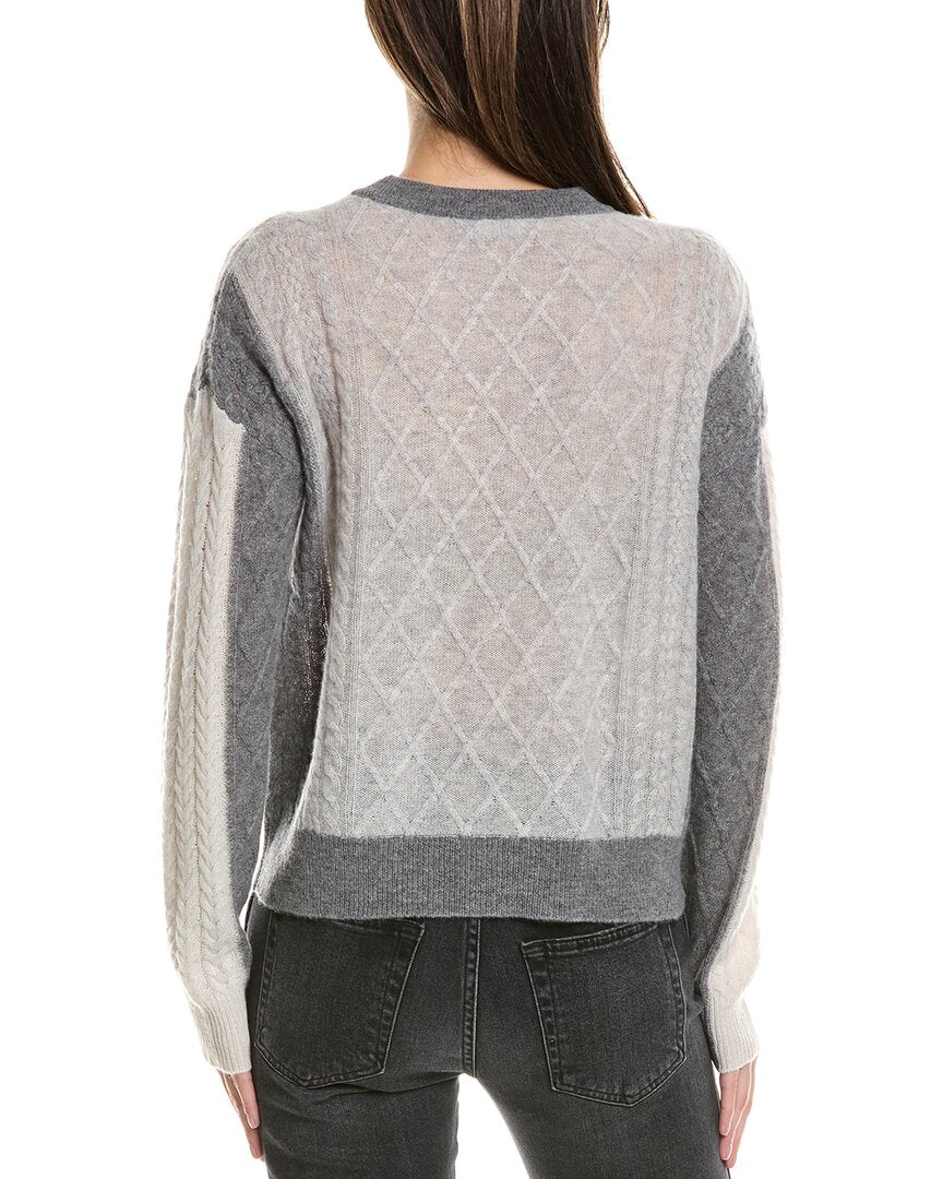 Incashmere Cable Cashmere Pullover