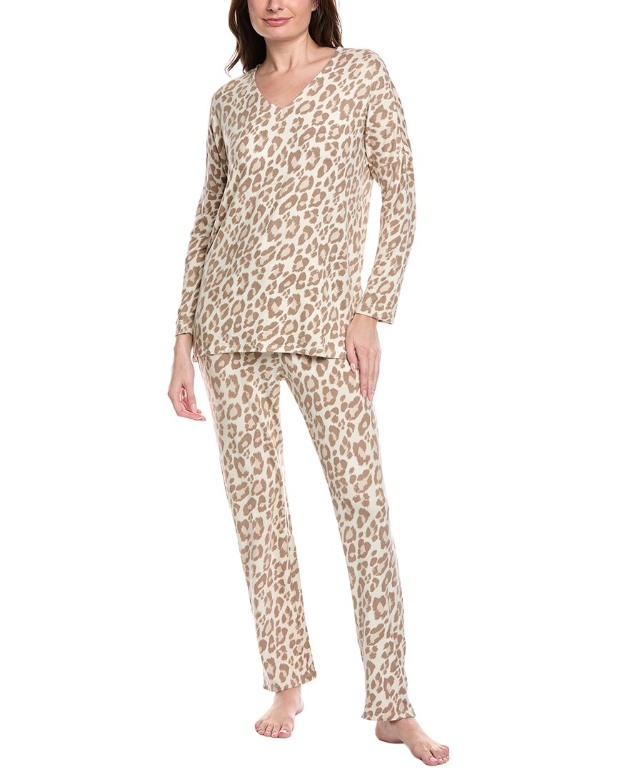 N Natori 2Pc Ombre Print Pajama Set