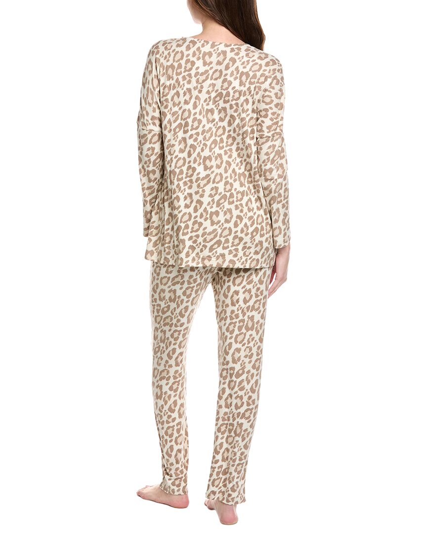 N Natori 2Pc Ombre Print Pajama Set