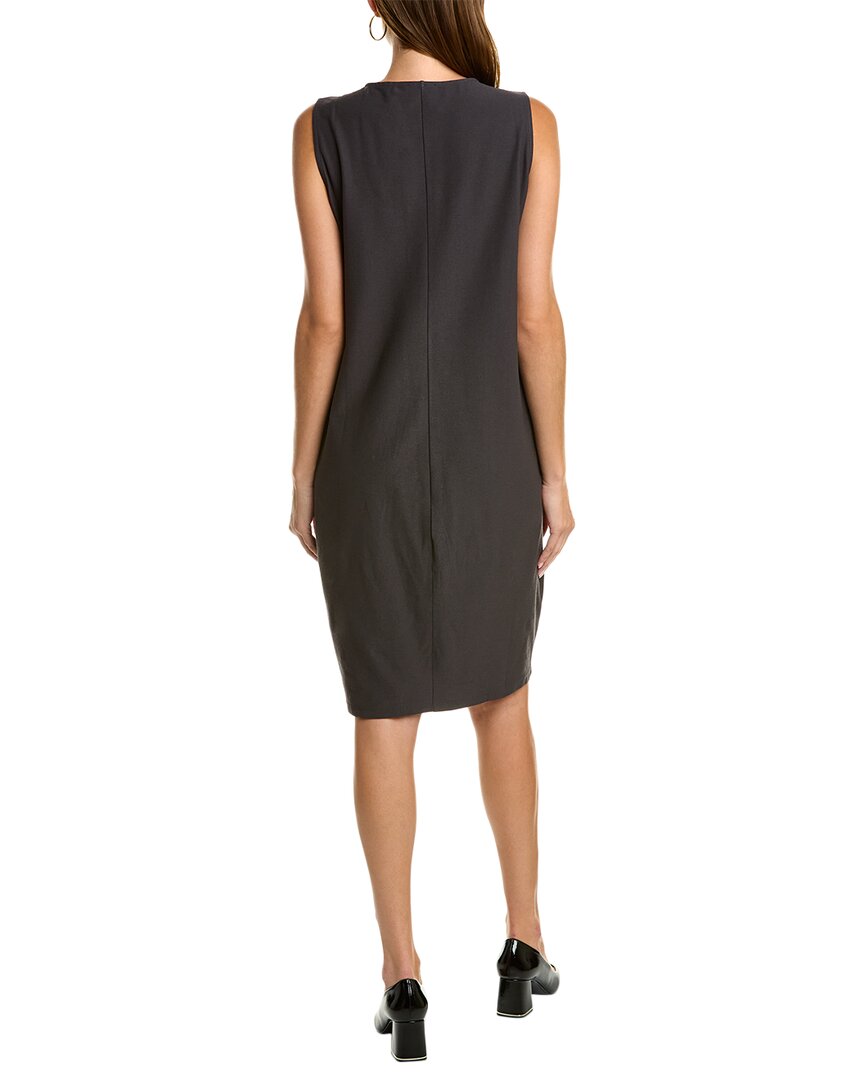 Eileen Fisher Round Neck Shift Dress
