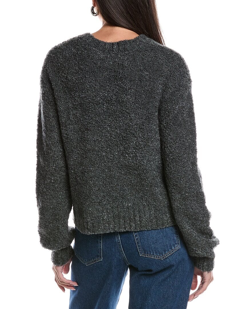 Bella Dahl Wool-Blend Crew Neck Sweater