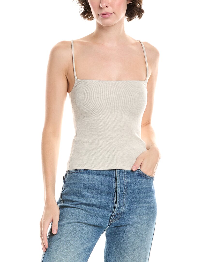 Perfectwhitetee Lucille Ribbed Skinny Tank