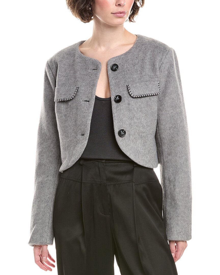 4Th & Reckless Mable Wool-Blend Cardigan