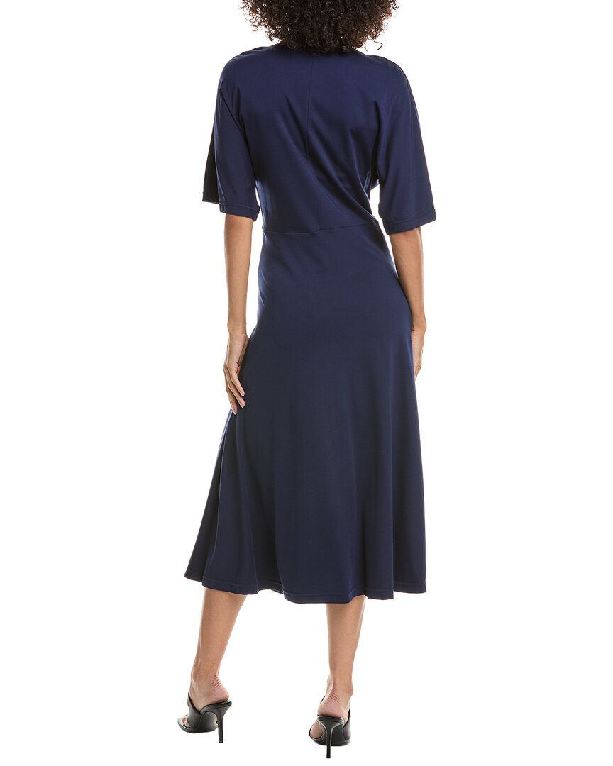 Derek Lam 10 Crosby Lorraine Twist Front Midi Dress