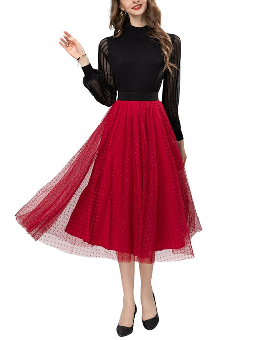 Adele Berto 2Pc Blo  & Skirt Set