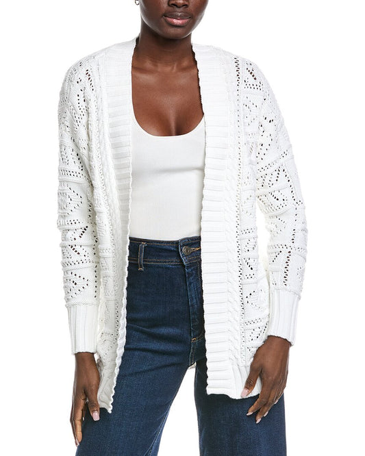 Autumn Cashmere Tile Stitch Duster