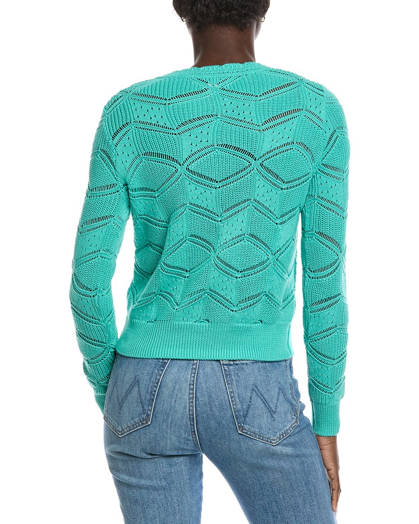 Autumn Cashmere Fancy Shaker Stitch Sweater