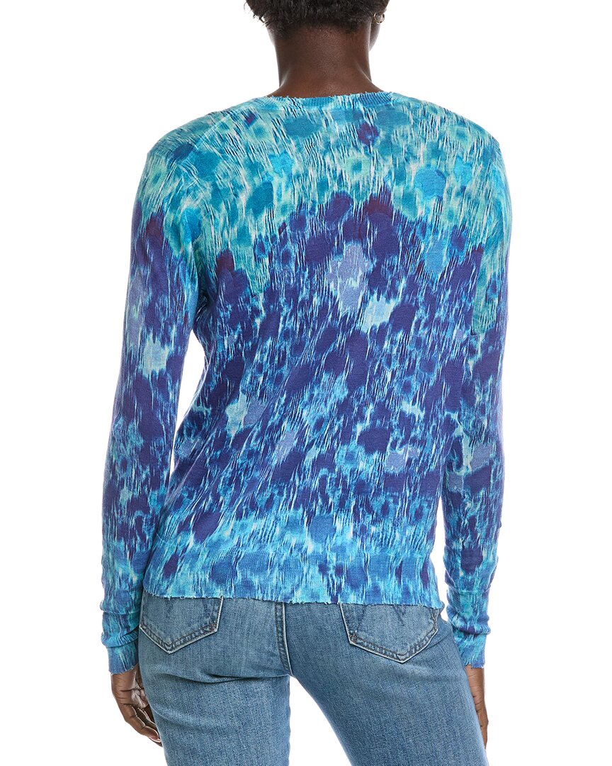Autumn Cashmere Gradient Distressed Top