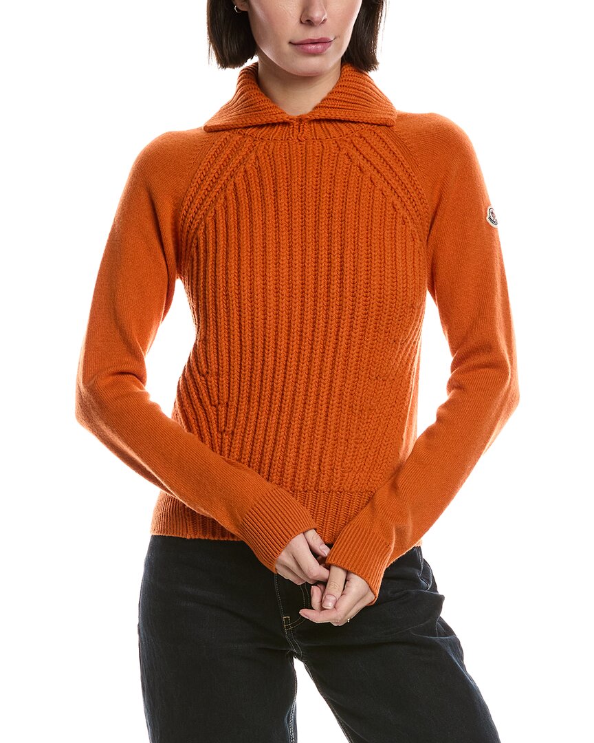 Moncler Wool & Alpaca-Blend Sweater