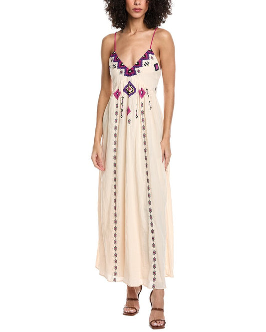 Ba&Sh Robe Poeme Maxi Dress