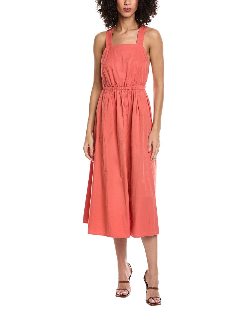 Ba&Sh Robe Tali Midi Dress