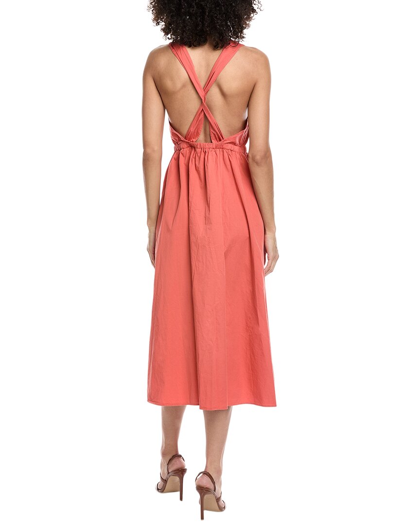 Ba&Sh Robe Tali Midi Dress