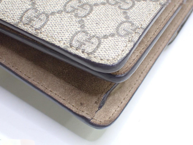 Gucci Dionysus Top Handle Chain Bag Gg Coated Canvas Beige Canvas Shoulder Bag Bag ( )