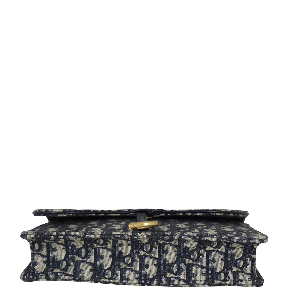 Dior Saddle Pouch Wallet on Chain Oblique