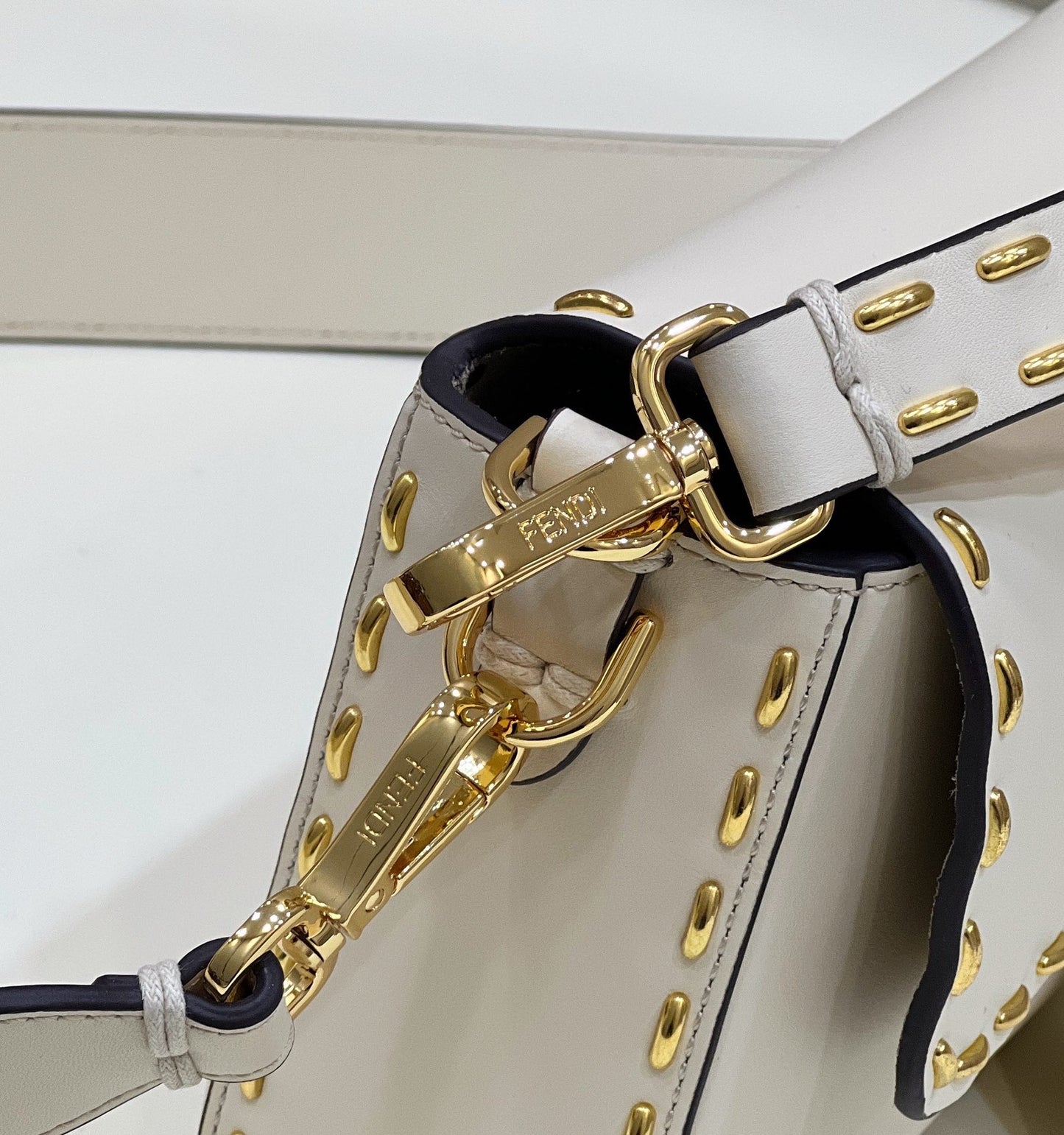 FI Mon Baguette MeTop Qualityum White Bag For Woman 28cm/11in 8BR600ATop QualityQF1FIR