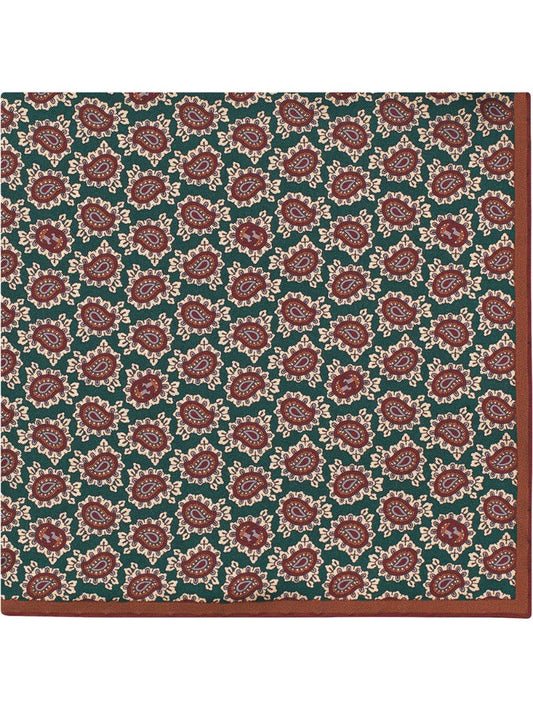 Gucci - GG paisley pattern scarf - men - Silk - One Size - Green